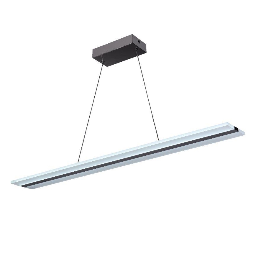 Lampadario a sospensione con filo LED dimmerabile LED/40W/230V 3000-6500K cromo + telecomando