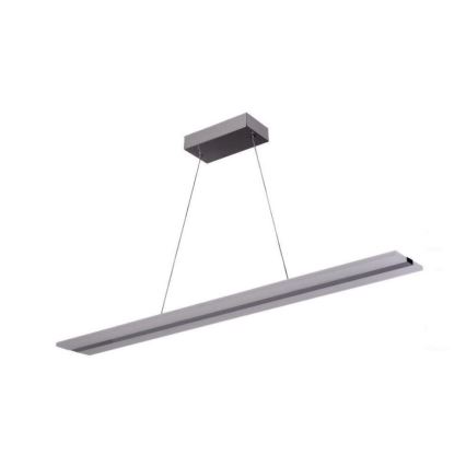 Lampadario a sospensione con filo LED dimmerabile LED/40W/230V 3000-6500K cromo + telecomando