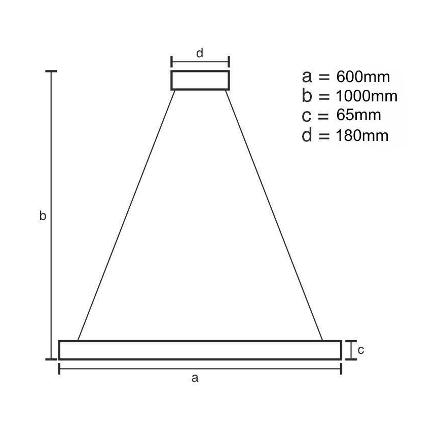 LED Lampadario di cristallo dimmerabile a filo LED/40W/230V 3000-6500K cromo lucido + telecomando