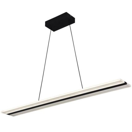 Lampadario a sospensione con filo LED dimmerabile LED/40W/230V 3000-6500K nero + telecomando