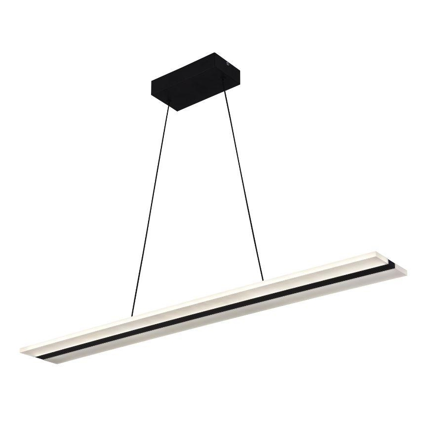 Lampadario a sospensione con filo LED dimmerabile LED/40W/230V 3000-6500K nero + telecomando