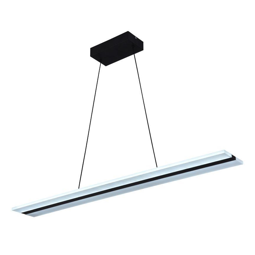 Lampadario a sospensione con filo LED dimmerabile LED/40W/230V 3000-6500K nero + telecomando