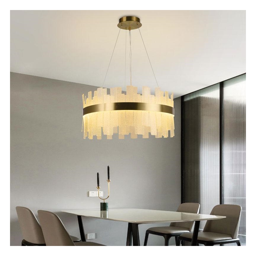 LED Dimmerabile cristallo lampadario su filo LED/40W/230V 3000-6500K + telecomando