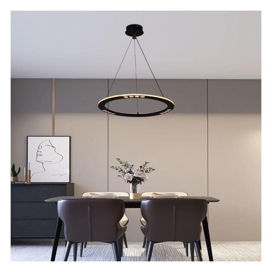 Lampadario a sospensione con filo LED dimmerabile LED/40W/230V 3000-6500K + telecomando