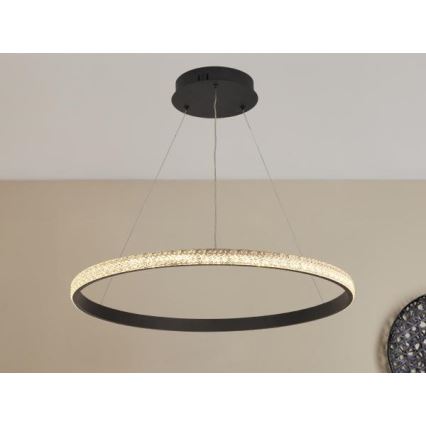 Lampadario a sospensione con filo LED dimmerabile LED/40W/230V 3000-6500K + telecomando