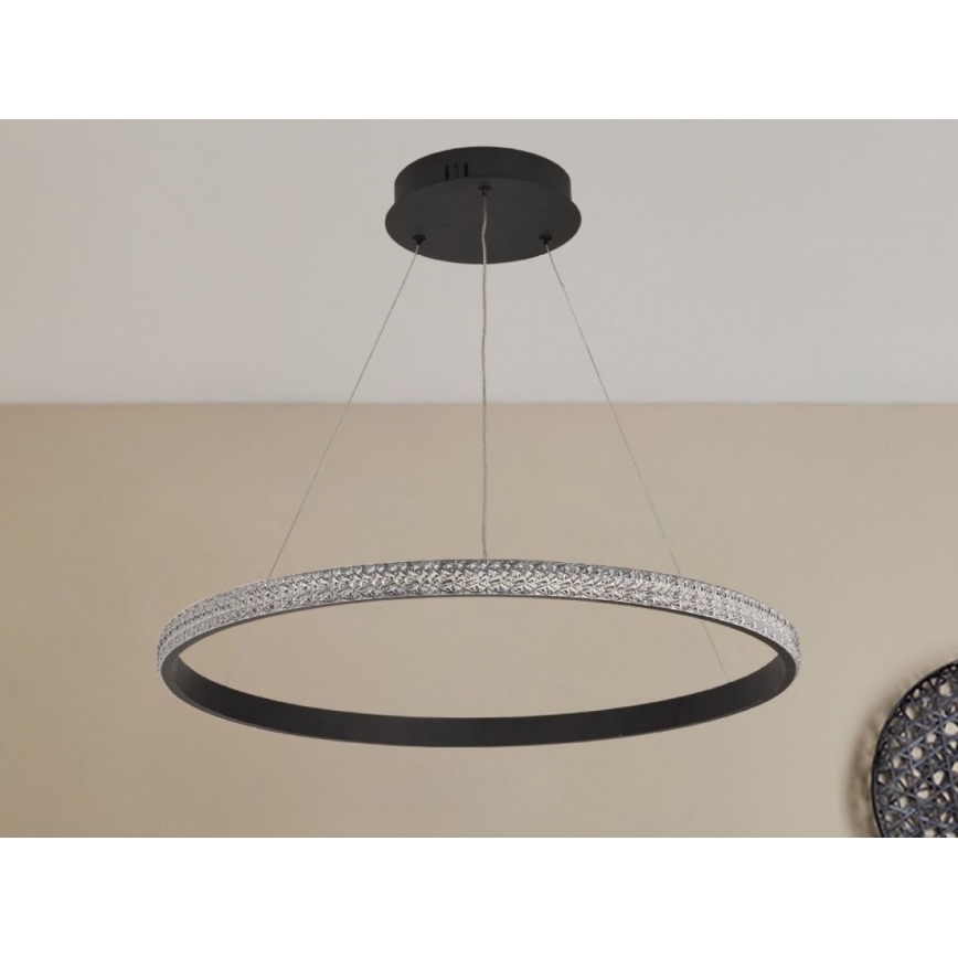 Lampadario a sospensione con filo LED dimmerabile LED/40W/230V 3000-6500K + telecomando
