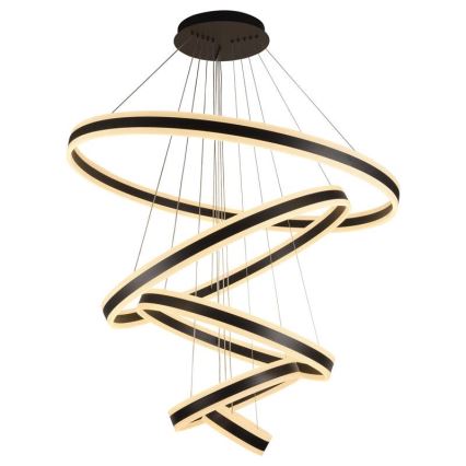 Lampadario a sospensione con filo LED dimmerabile LED/420W/230V 3000-6500K diametro 100 cm + telecomando