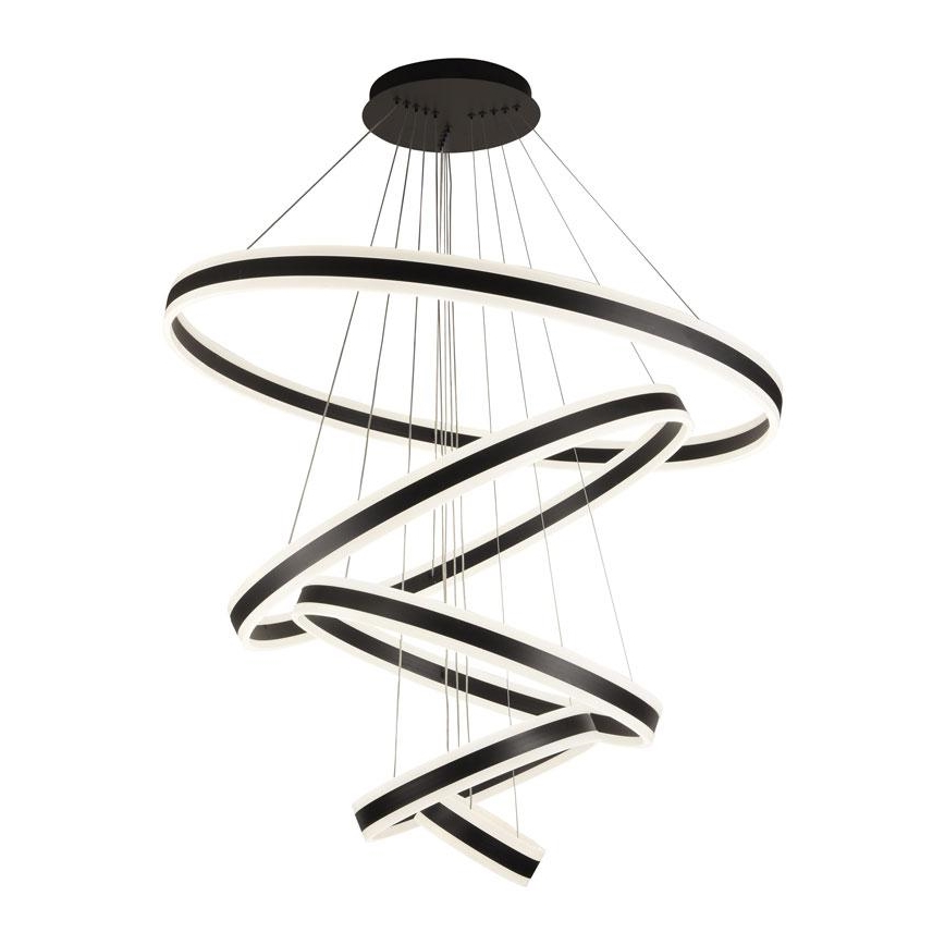 Lampadario a sospensione con filo LED dimmerabile LED/420W/230V 3000-6500K diametro 100 cm + telecomando