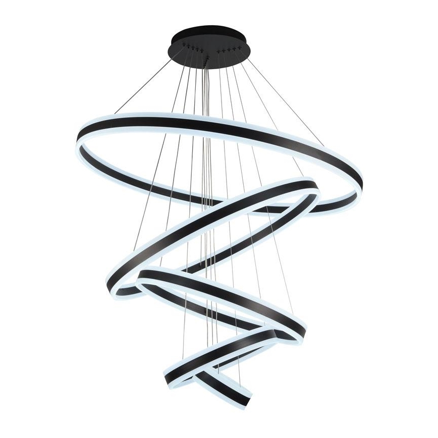 Lampadario a sospensione con filo LED dimmerabile LED/420W/230V 3000-6500K diametro 100 cm + telecomando