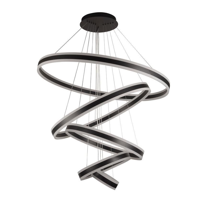 Lampadario a sospensione con filo LED dimmerabile LED/420W/230V 3000-6500K diametro 100 cm + telecomando