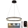 Lampadario a sospensione con filo LED dimmerabile LED/42W/230V 3000-6500K diametro 60 cm + telecomando
