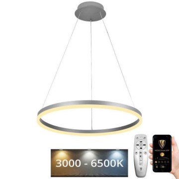 Lampadario a sospensione con filo LED dimmerabile LED/42W/230V 3000-6500K diametro 60 cm + telecomando