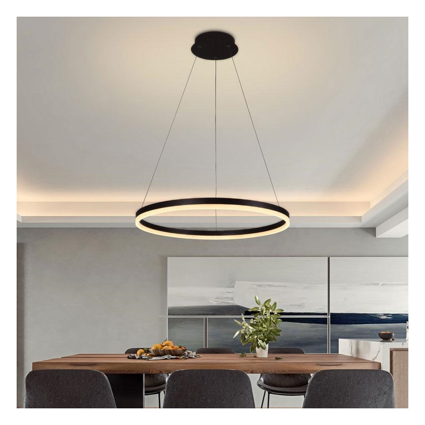Lampadario a sospensione con filo LED dimmerabile LED/42W/230V 3000-6500K diametro 60 cm + telecomando