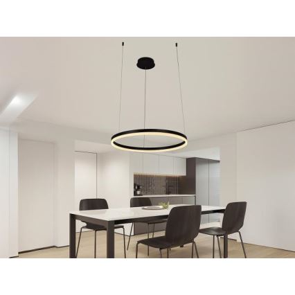 Lampadario a sospensione con filo LED dimmerabile LED/42W/230V 3000-6500K + telecomando