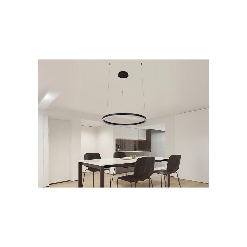 Lampadario a sospensione con filo LED dimmerabile LED/42W/230V 3000-6500K + telecomando