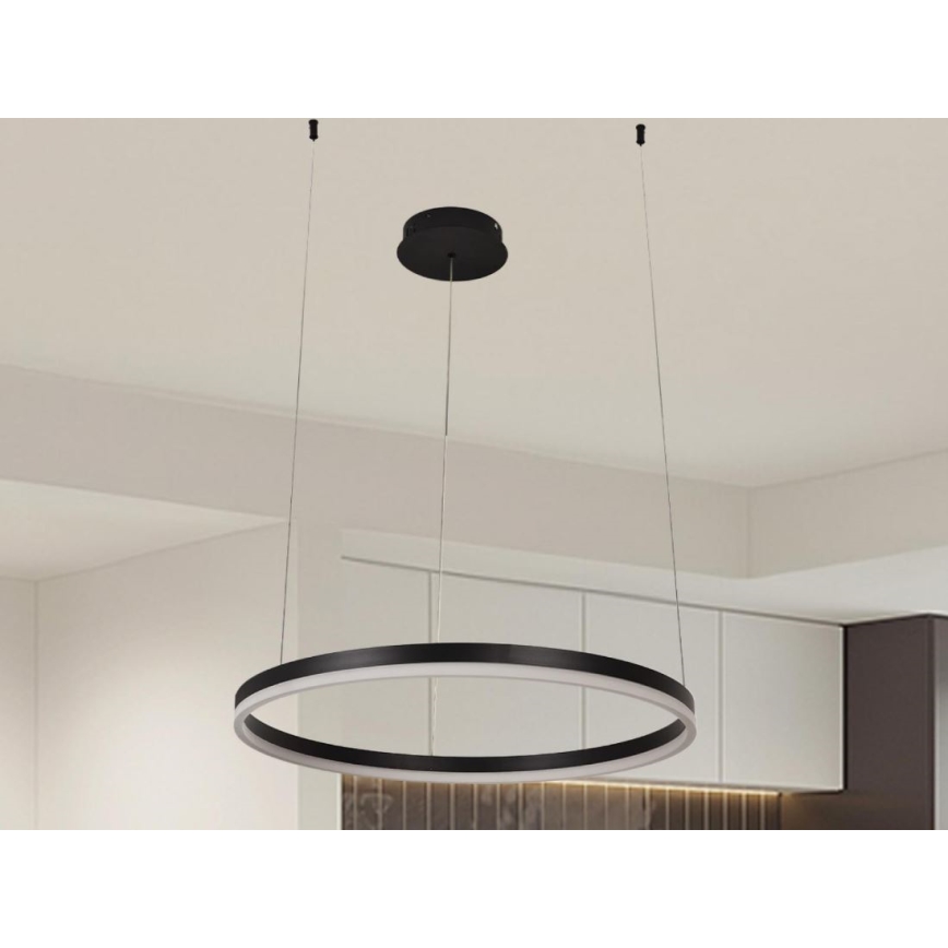 Lampadario a sospensione con filo LED dimmerabile LED/42W/230V 3000-6500K + telecomando