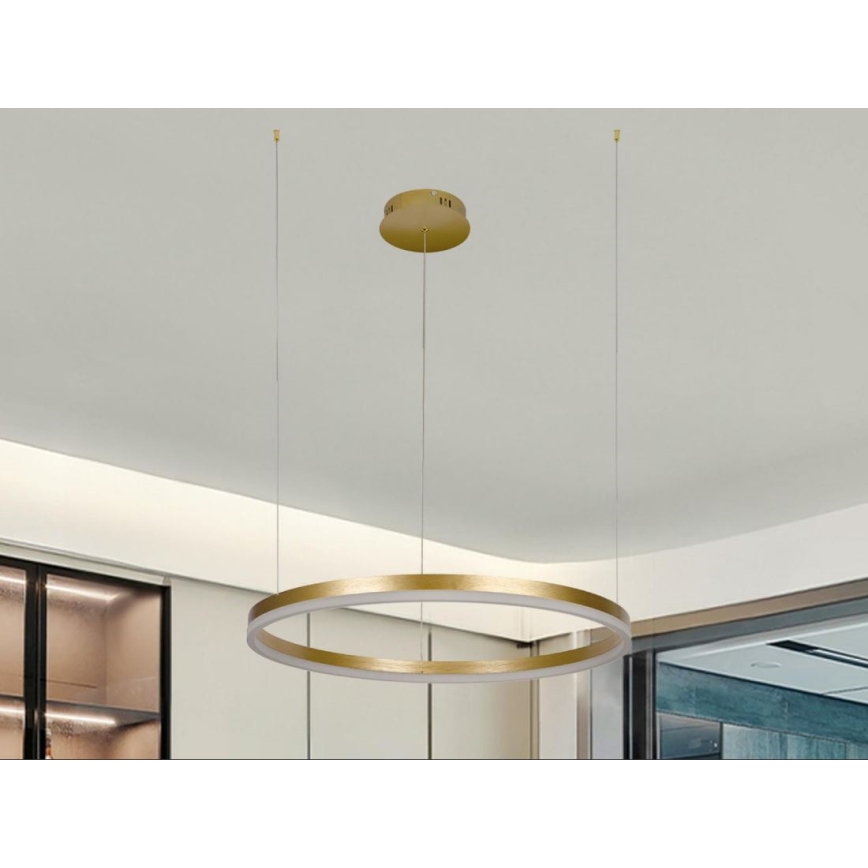 Lampadario a sospensione con filo LED dimmerabile LED/42W/230V 3000-6500K + telecomando