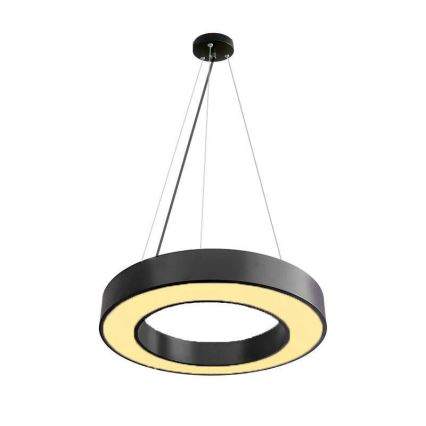Lampadario a sospensione con filo LED dimmerabile LED/45W/230V 3000-6500K nero + telecomando