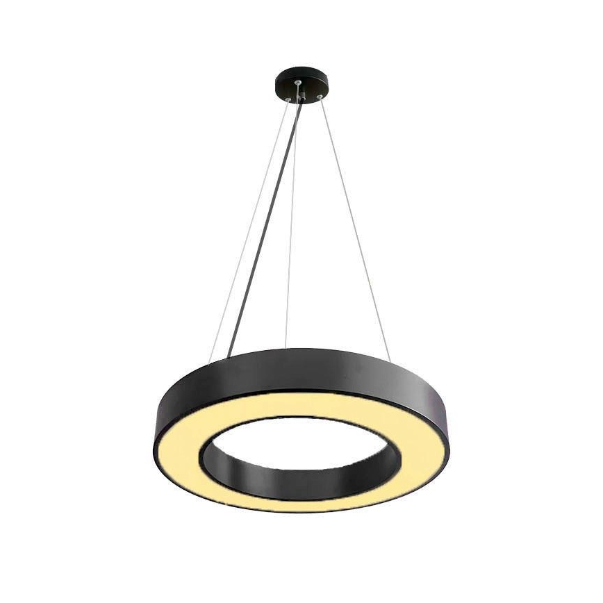 Lampadario a sospensione con filo LED dimmerabile LED/45W/230V 3000-6500K nero + telecomando
