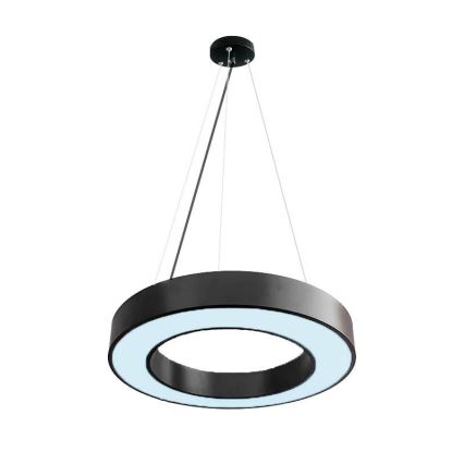 Lampadario a sospensione con filo LED dimmerabile LED/45W/230V 3000-6500K nero + telecomando
