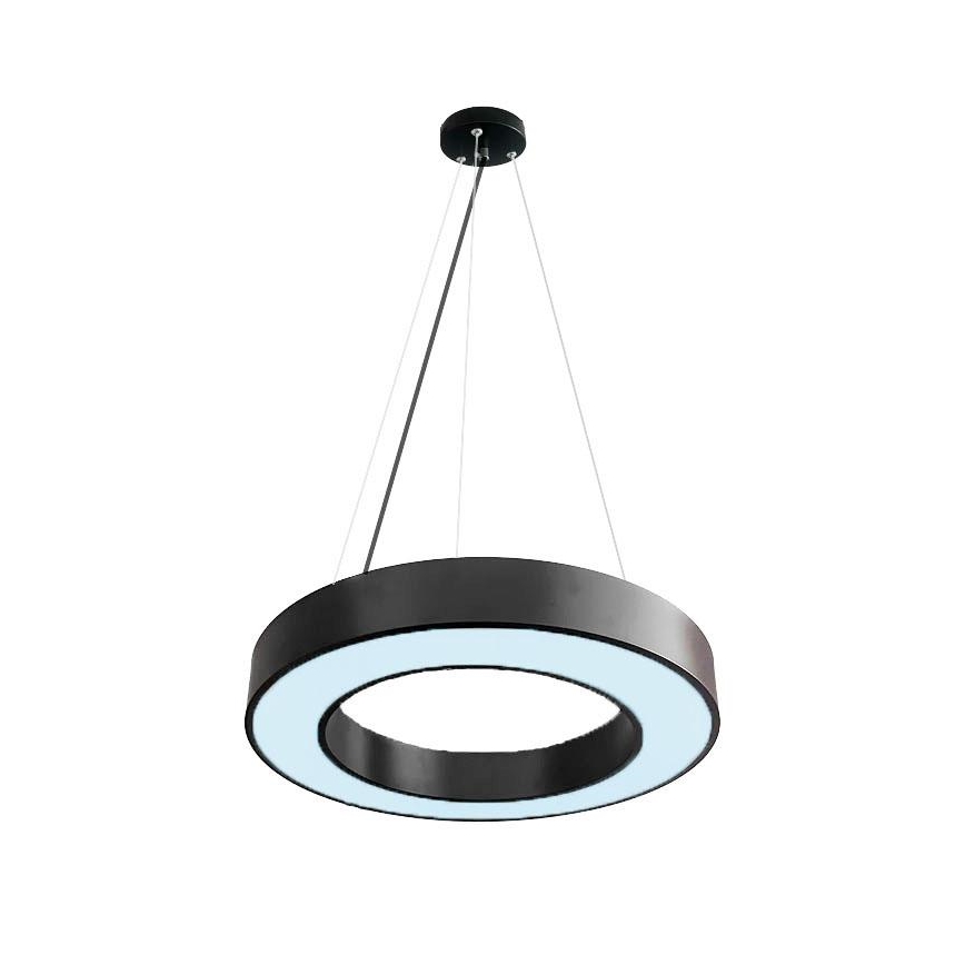 Lampadario a sospensione con filo LED dimmerabile LED/45W/230V 3000-6500K nero + telecomando