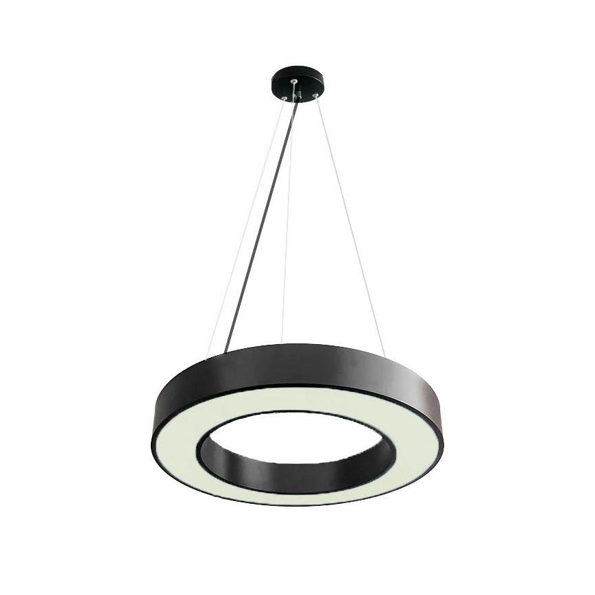 Lampadario a sospensione con filo LED dimmerabile LED/45W/230V 3000-6500K nero + telecomando
