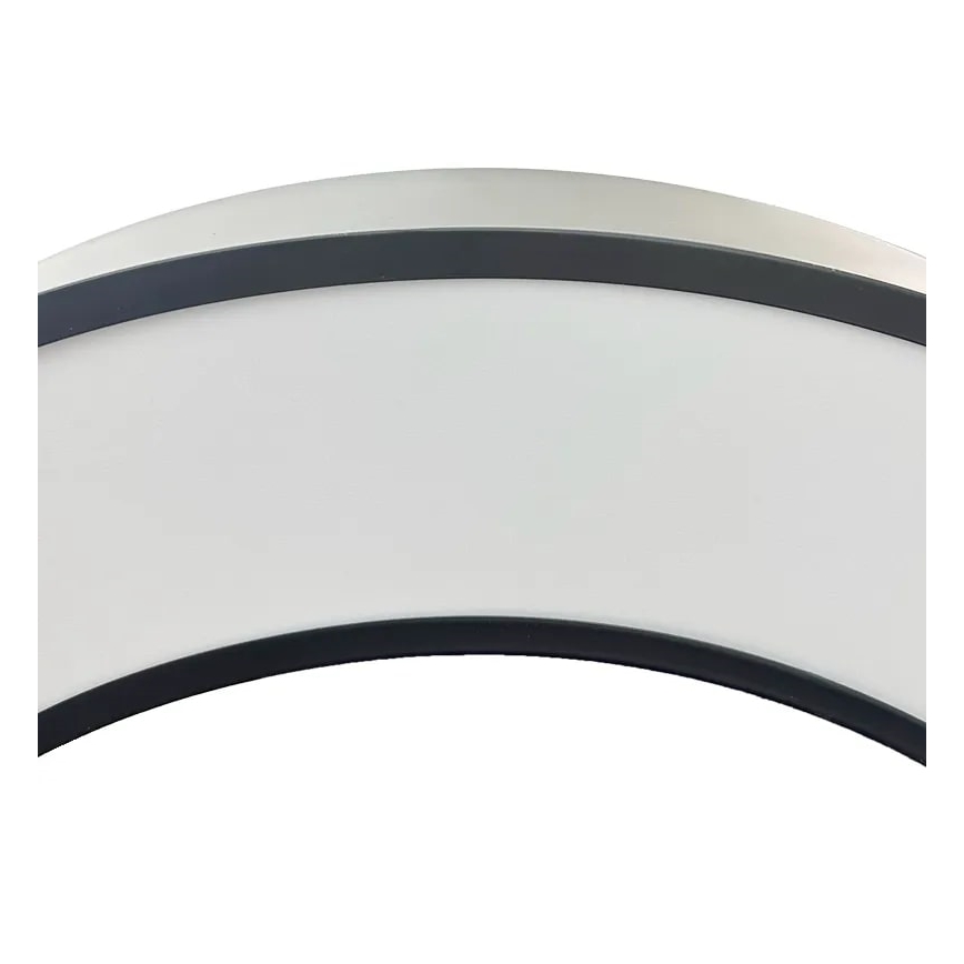 Lampadario a sospensione con filo LED dimmerabile LED/45W/230V 3000-6500K nero + telecomando