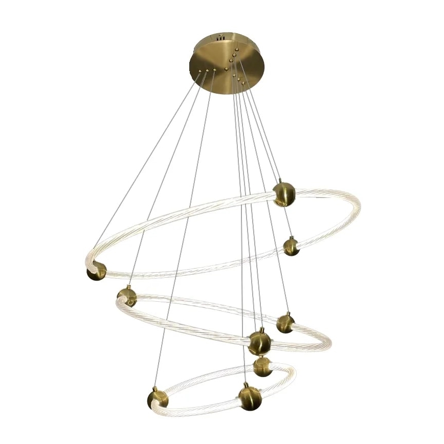 Lampadario a sospensione con filo LED dimmerabile LED/45W/230V 3000-6500K + telecomando