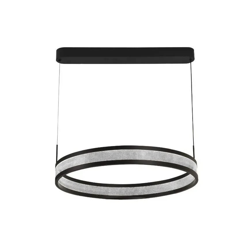 Lampadario a sospensione con filo LED dimmerabile LED/45W/230V 3000-6500K nero + telecomando