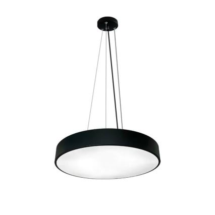 Lampadario a sospensione con filo LED dimmerabile LED/50W/230V 3000-6500K nero + telecomando