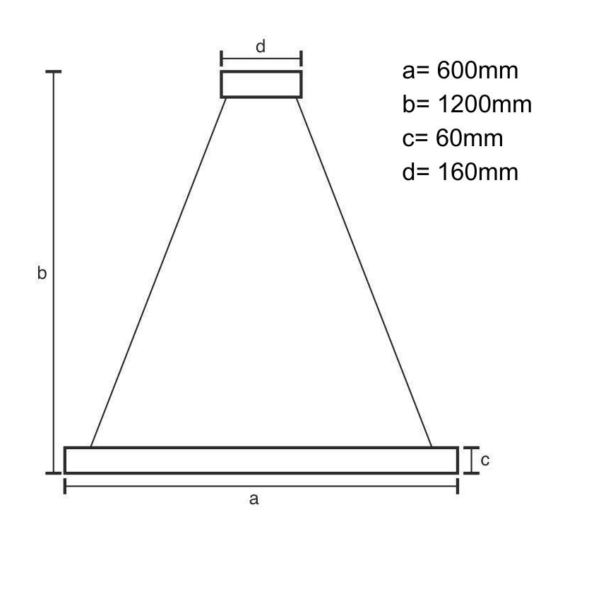 Lampadario a sospensione con filo LED dimmerabile LED/55W/230V 3000-6500K bianco + telecomando