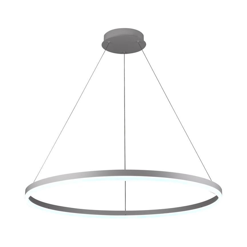 Lampadario a sospensione con filo LED dimmerabile LED/55W/230V 3000-6500K diametro 80 cm + telecomando