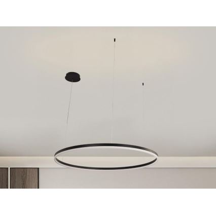 Lampadario a sospensione con filo LED dimmerabile LED/55W/230V 3000-6500K + telecomando