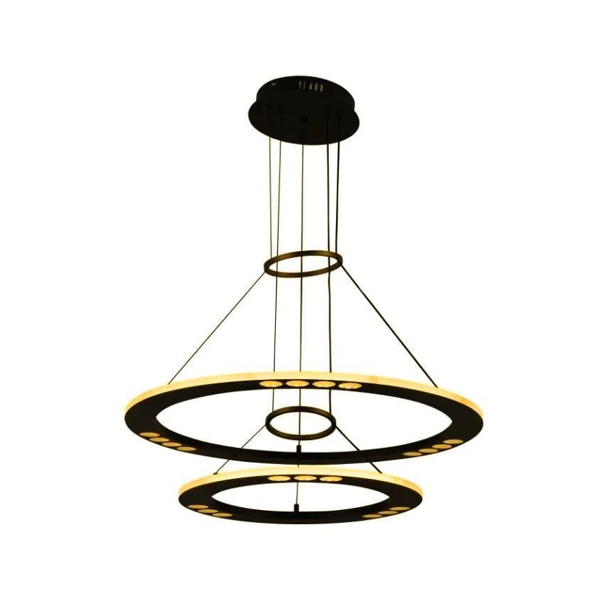Lampadario a sospensione con filo LED dimmerabile LED/65W/230V 3000-6500K + telecomando