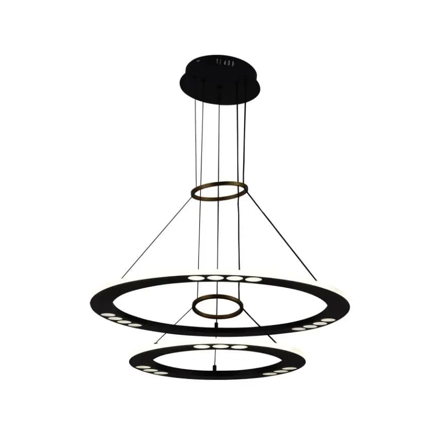 Lampadario a sospensione con filo LED dimmerabile LED/65W/230V 3000-6500K + telecomando