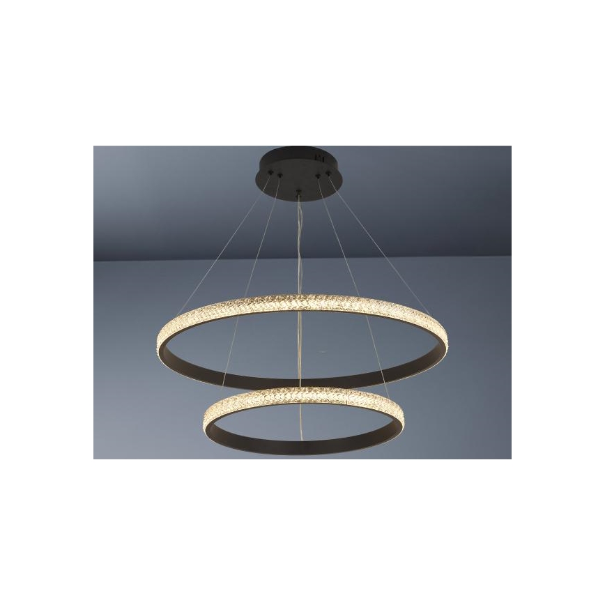 Lampadario a sospensione con filo LED dimmerabile LED/65W/230V 3000-6500K + telecomando