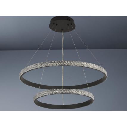 Lampadario a sospensione con filo LED dimmerabile LED/65W/230V 3000-6500K + telecomando