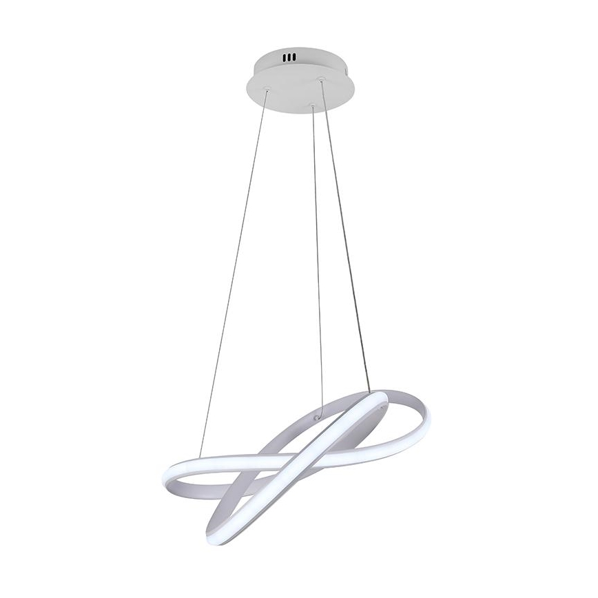 Lampadario a sospensione con filo LED dimmerabile LED/70W/230V 3000-6500K bianco + telecomando