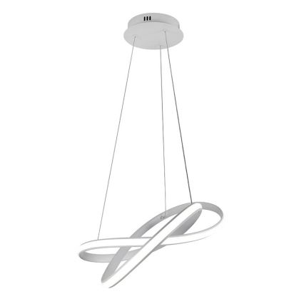 Lampadario a sospensione con filo LED dimmerabile LED/70W/230V 3000-6500K bianco + telecomando