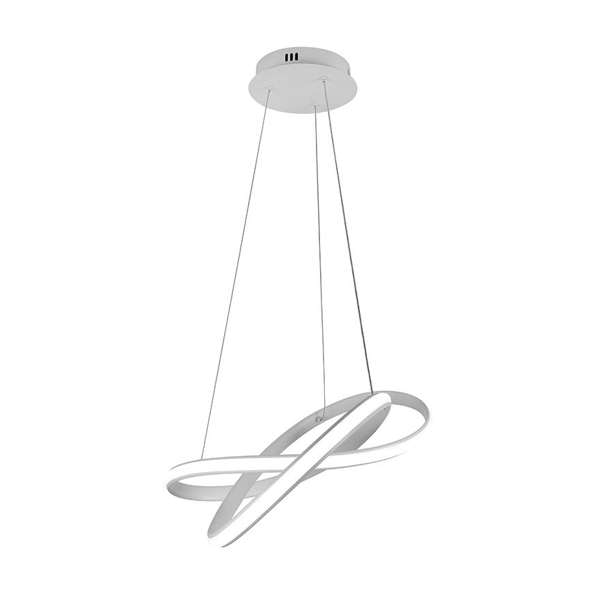 Lampadario a sospensione con filo LED dimmerabile LED/70W/230V 3000-6500K bianco + telecomando
