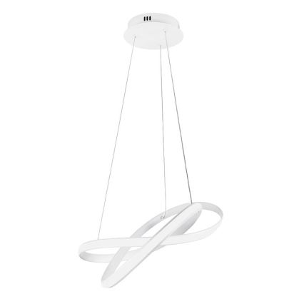 Lampadario a sospensione con filo LED dimmerabile LED/70W/230V 3000-6500K bianco + telecomando