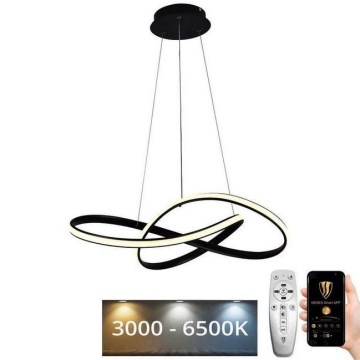 Lampadario a sospensione con filo LED dimmerabile LED/70W/230V 3000-6500K diametro 55 cm + telecomando