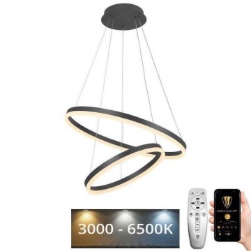 Lampadario a sospensione con filo LED dimmerabile LED/70W/230V 3000-6500K diametro 60 cm + telecomando