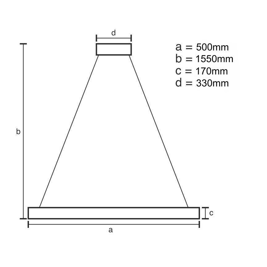 LED Dimmerabile cristallo lampadario su filo LED/70W/230V 3000-6500K oro + telecomando