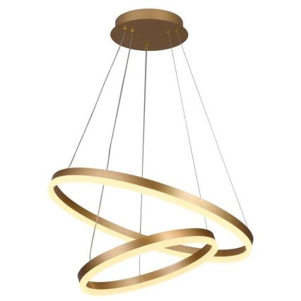 Lampadario a sospensione con filo LED dimmerabile LED/70W/230V 3000-6500K diametro 60 cm + telecomando