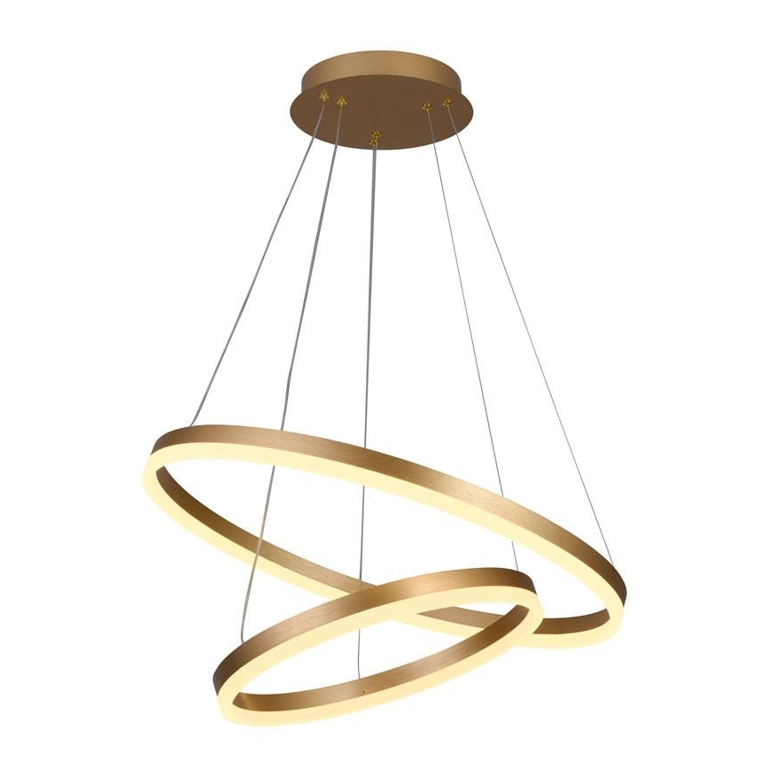 Lampadario a sospensione con filo LED dimmerabile LED/70W/230V 3000-6500K diametro 60 cm + telecomando