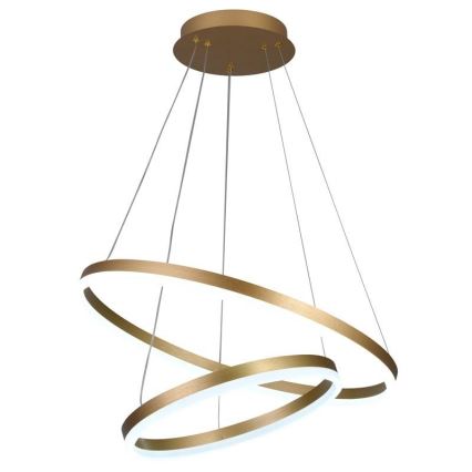 Lampadario a sospensione con filo LED dimmerabile LED/70W/230V 3000-6500K diametro 60 cm + telecomando