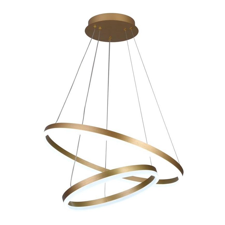 Lampadario a sospensione con filo LED dimmerabile LED/70W/230V 3000-6500K diametro 60 cm + telecomando