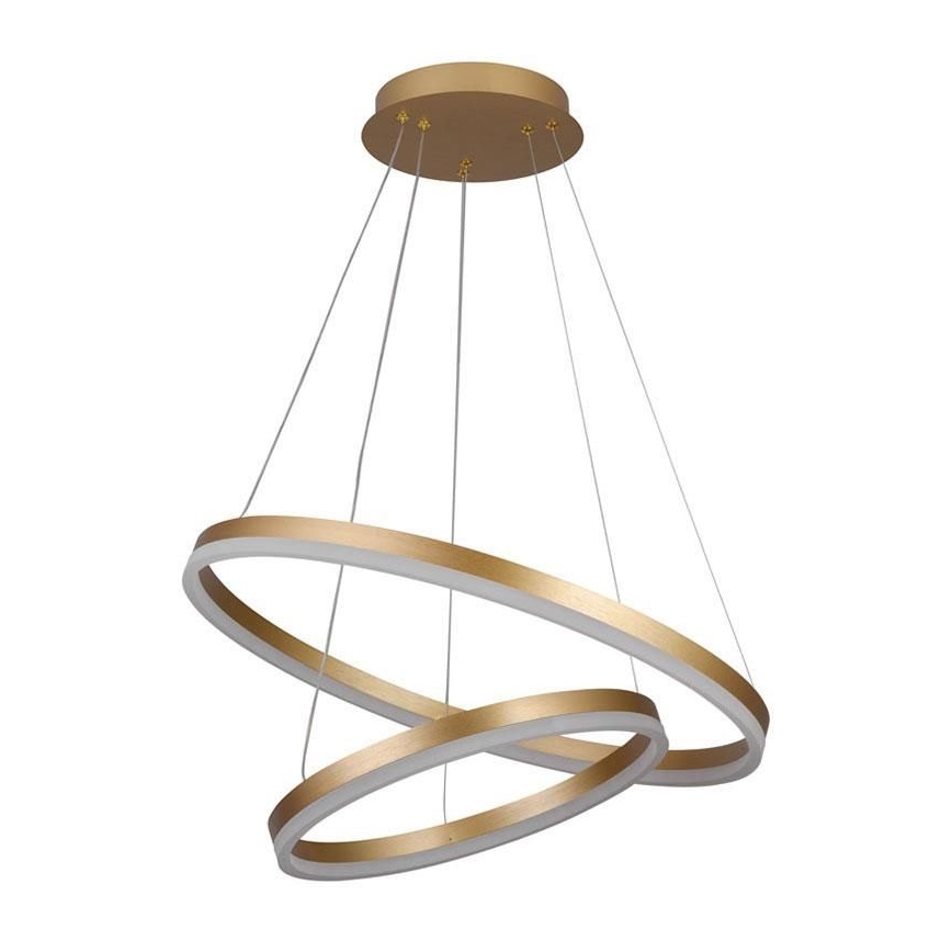 Lampadario a sospensione con filo LED dimmerabile LED/70W/230V 3000-6500K diametro 60 cm + telecomando