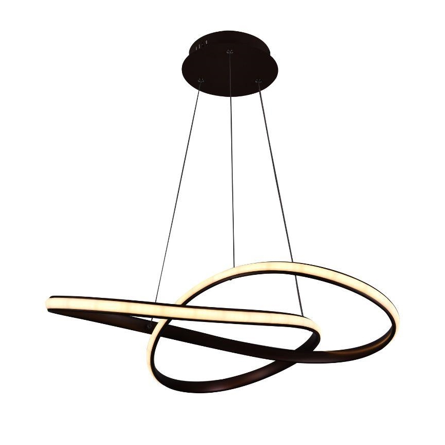 Lampadario a sospensione con filo LED dimmerabile LED/70W/230V 3000-6500K diametro 60 cm + telecomando